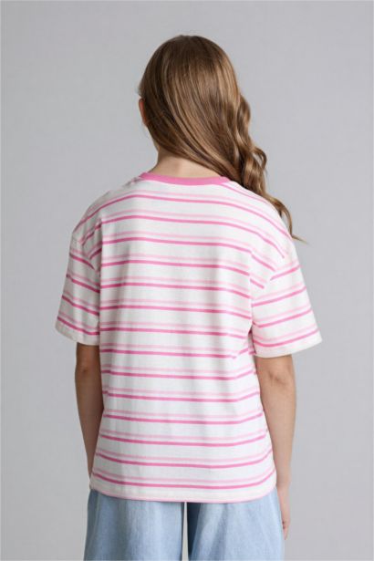 Dısney Lılo & Stıtch Oversıze Tişört Kız Çocuk