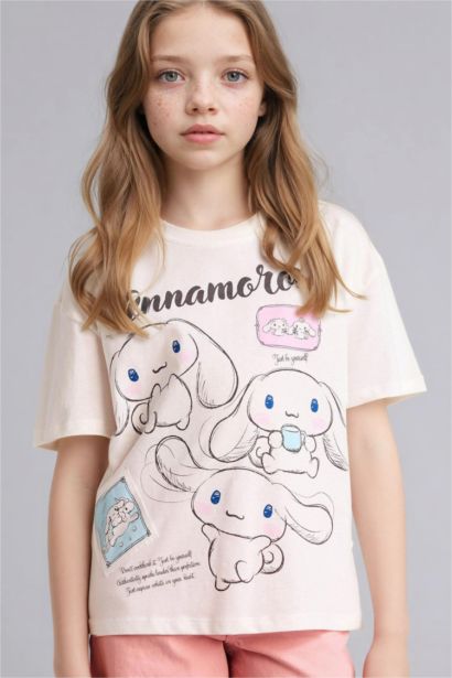 Cınnamoroll Relax Fıt Tişört Kız Çocuk