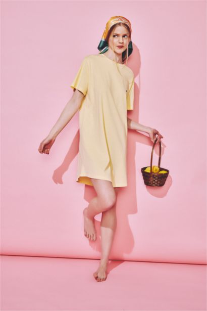 %100 Pamuk Regular Fit Elbise