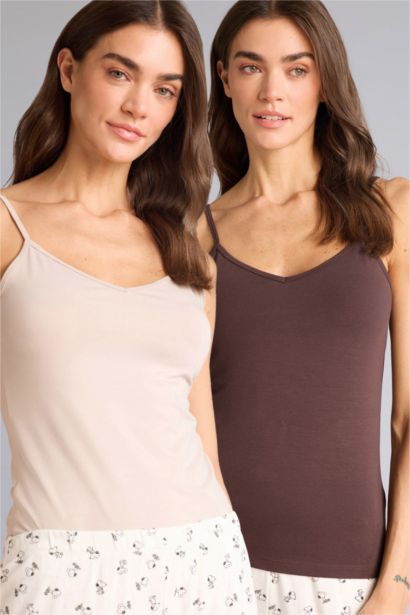 فانيلة قصة عادية - قطعتين