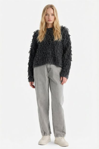 Regular Fit Crew Neck Knitwear Pullover