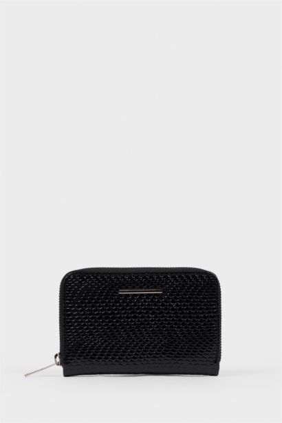 Kadın Gofre Dokulu Cüzdan