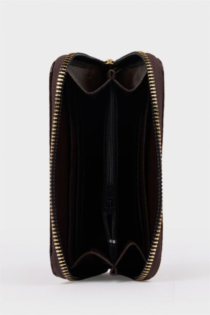 Kadın Gofre Dokulu Cüzdan