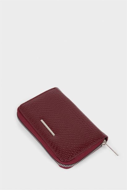 Kadın Gofre Dokulu Cüzdan