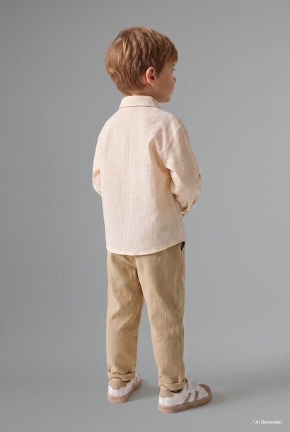 Baby Boy Waffle 2 Piece Set