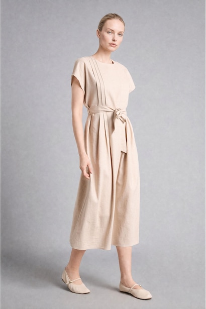 Linen Blended Dress