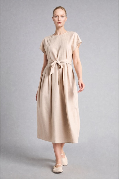 Linen Blended Dress