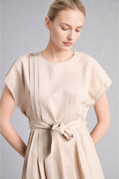 Linen Blended Dress