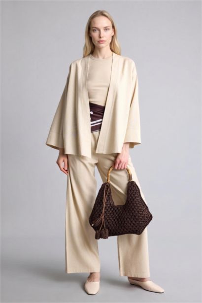 Straight Fit Trousers