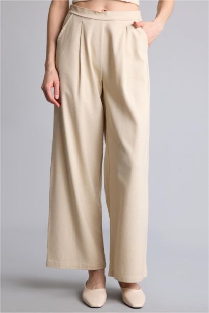 Straight Fit Trousers