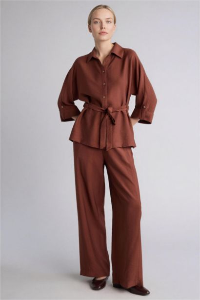 Брюки Straight Wide с прямыми штанинами