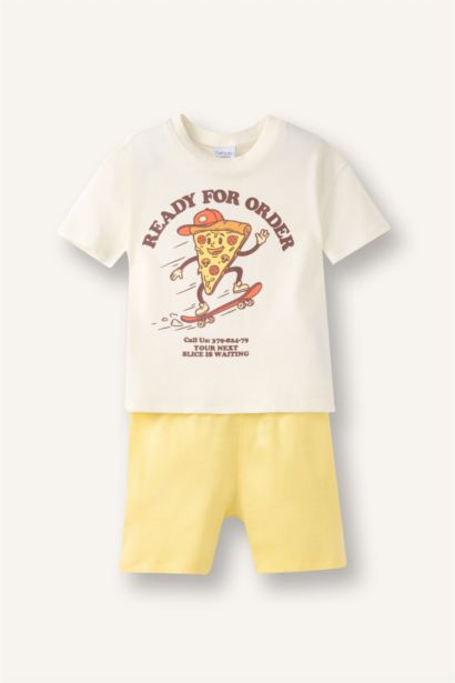 Baby Girl Food Print 2 Piece Set