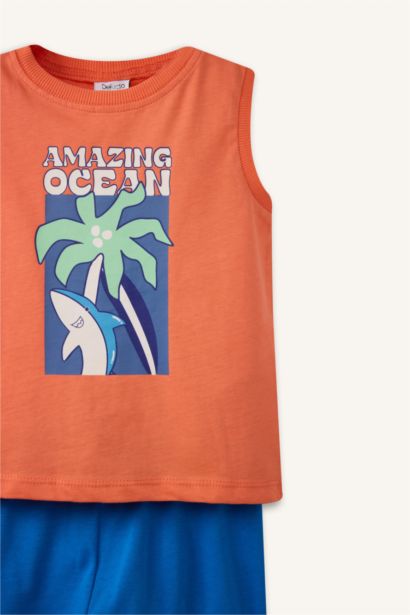 Atlet Şort 2'li Takım Erkek Bebek