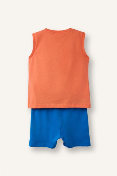 Baby Boy 2 piece Regular Fit Tank-top and Shorts Set