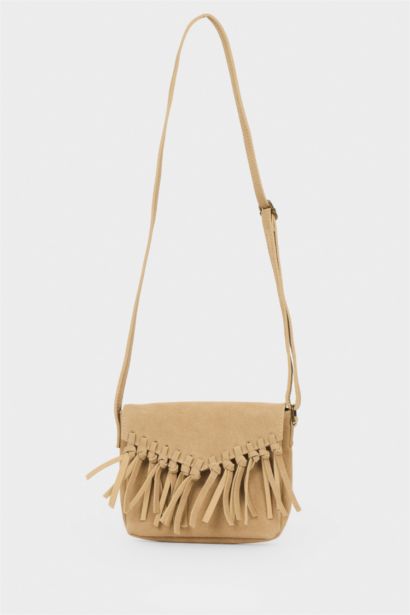 Girl Suede Crossbody Bag