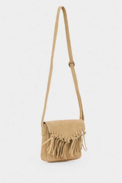 Girl Suede Crossbody Bag