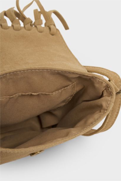 Girl Suede Crossbody Bag