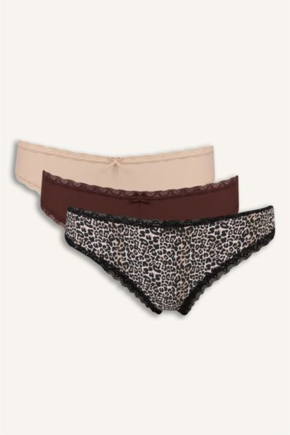 Micro 3'lü Kadın Külot Seti