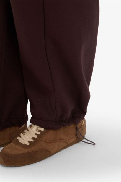 Thick Sweatshirt Fabric Trousers