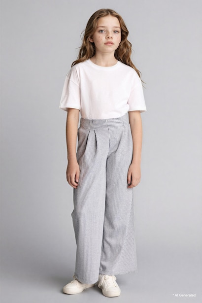 Girl Wide Leg Trousers