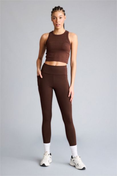 High Waist Ankle Length Leggings