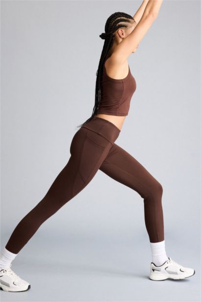 High Waist Ankle Length Leggings