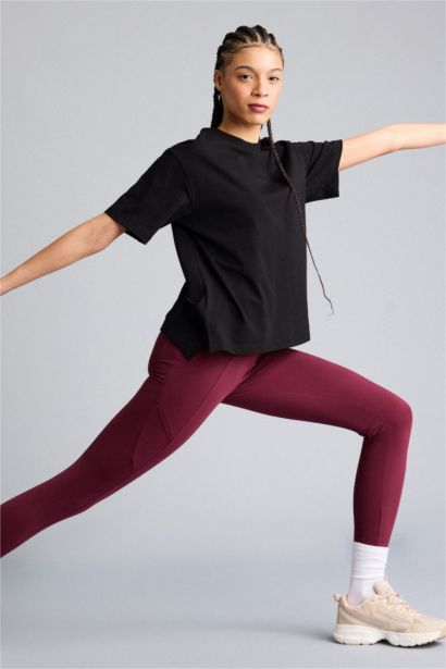 High Waist Ankle Length Leggings