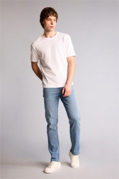 Sergio Regular Fit орташа белді тік балақ джинс шалбар