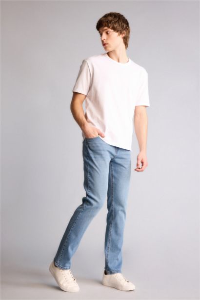 Sergio Regular Fit орташа белді тік балақ джинс шалбар