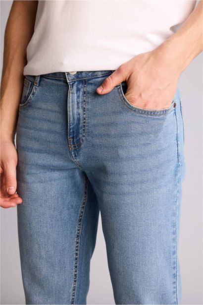 Sergio Regular Fit орташа белді тік балақ джинс шалбар