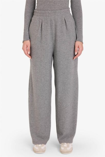 Wide Leg Soft Touch Trousers