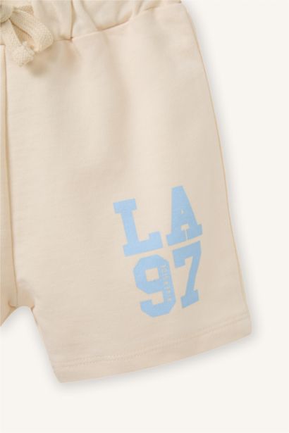 Baskılı Şort Erkek Bebek