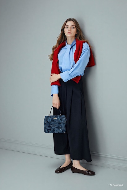 100% Cotton Regular Fit Poplin Long Sleeve Tunic