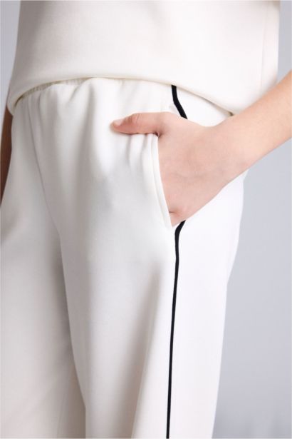 Wıde Leg Modal Pantolon Kız Çocuk