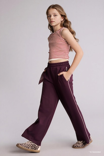Wide Leg Trousers