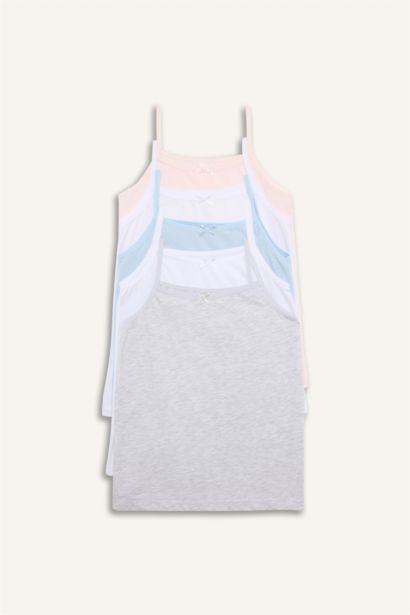 Girl 5 Piece Regular Fit Tank Top