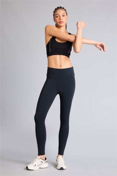 High Waist Ankle Length Leggings