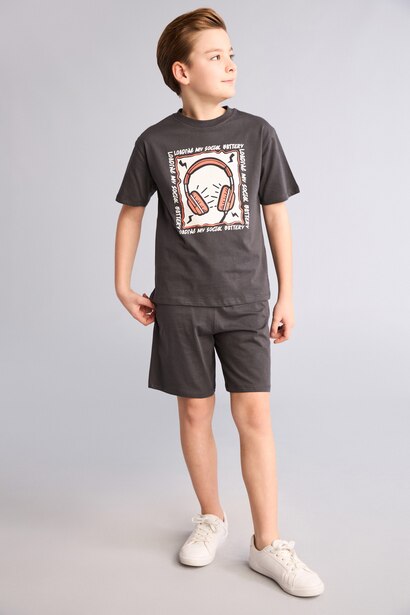 Boy 2 piece Shorts T-Shirt Regular Fit Set