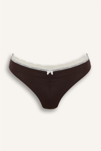 Dantel Detaylı 3'lü Külot