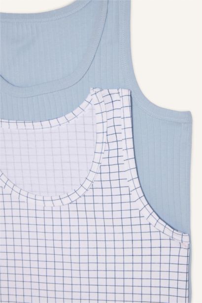 Boy 2 piece Regular Fit Ribana Tank Top