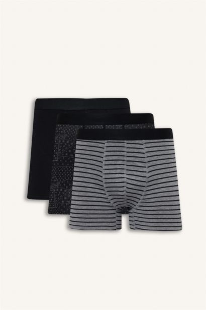 Набор из 3 шт Regular Fit с узором пейсли