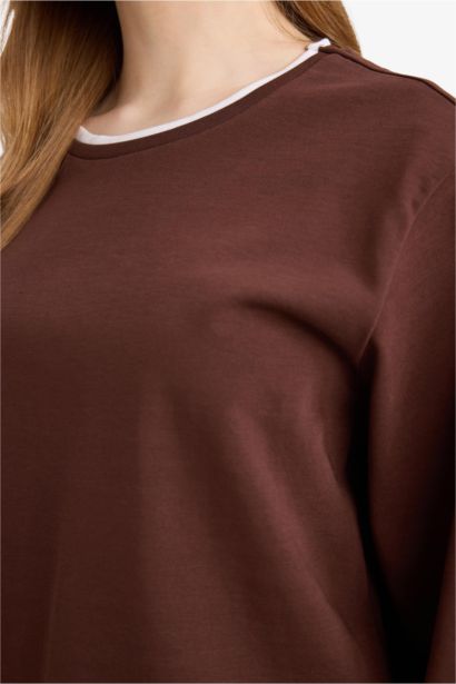 Loose Fit Long Sleeve Tunic