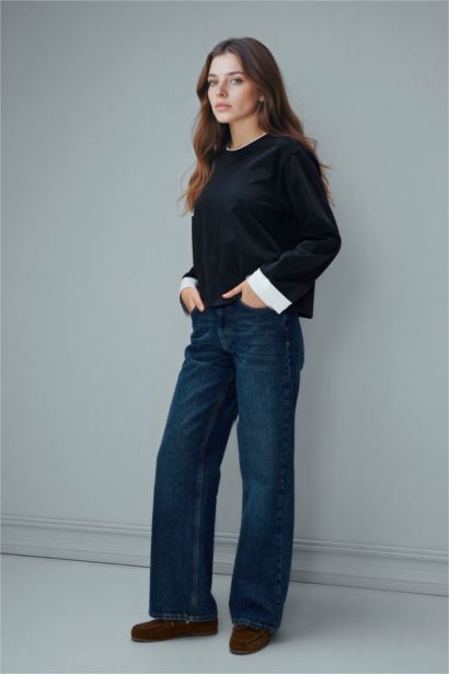 Loose Fit Long Sleeve Tunic