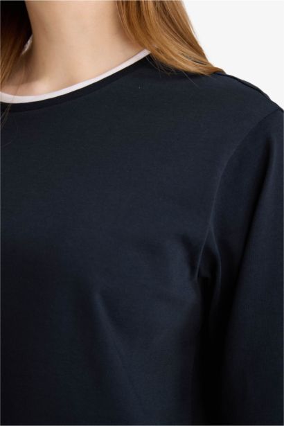 Loose Fit Long Sleeve Tunic