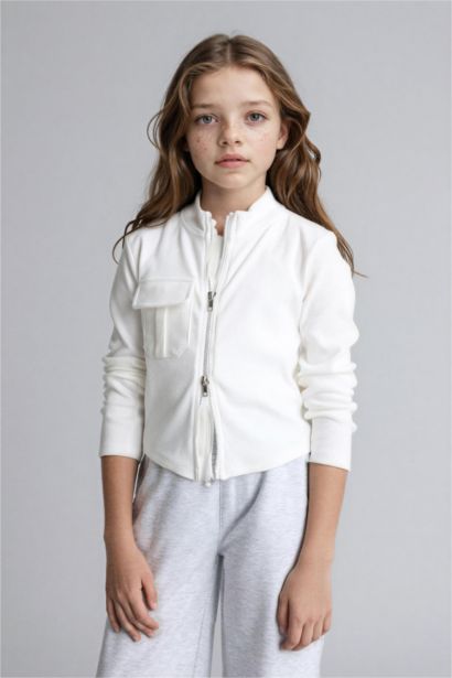 Fermuarlı Hırka Kız Çocuk