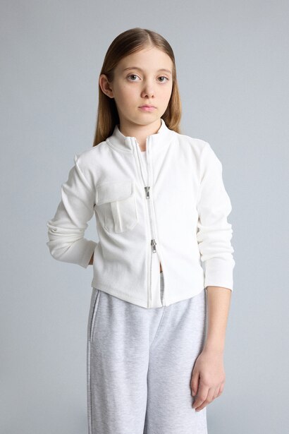 Slim Fit Tippet Cardigan