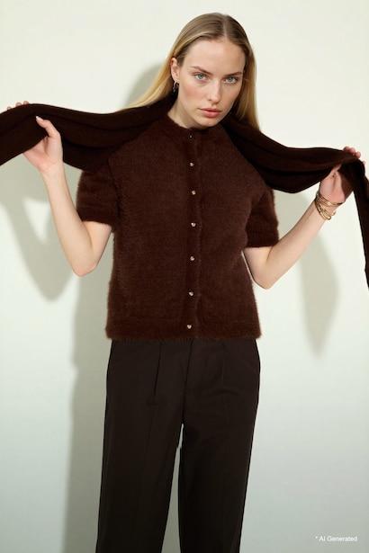 Regular Fit Triko Hırka
