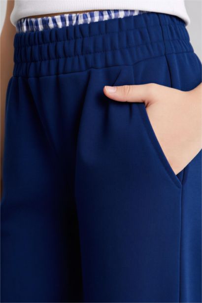 بنطرون بناتي وايد ليج برجل واسع