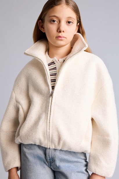 Girl Turtleneck Puffer Jacket
