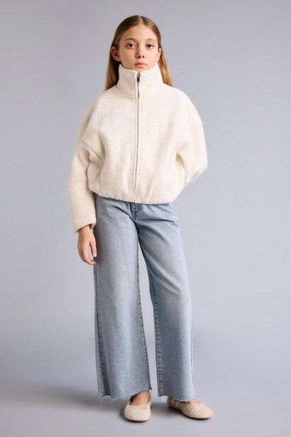 Girl Turtleneck Puffer Jacket